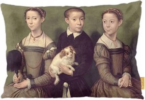 Párna Három gyerek kutyával Sofonisba Anguissola