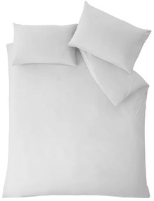 Fehér kétszemélyes-hosszabbított ágyneműhuzat 230x220 cm So Soft Non-Iron – Catherine Lansfield