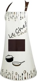 Le Chef Konyhai Kötény Pamut Főzés Védelem