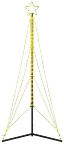 meleg fehér LED karácsonyfa 483 LED 240 cm