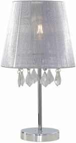Light Prestige Mona asztali lámpa 1x60 W ezüst LP-5005/1TSSREBRNA