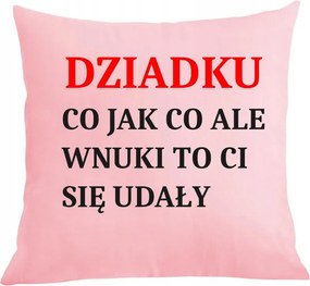 Párna párnahuzat Nagypapa+Unokák Nagypapa napja Ajándék