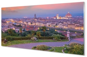 Üvegképek Olaszország Panorama folyó 100x50 cm