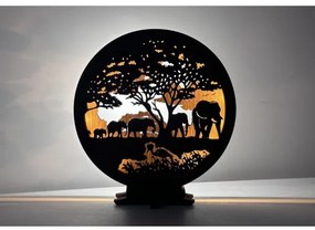 Li-Go 23610/DUB2 - LED dimmelhető asztali dekoráció LED/12W/230V 20x22 cm tölgy