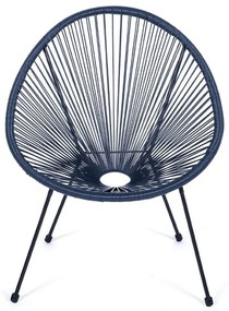 Avocado kék kerti szék mesterséges rattanból - Bonami Selection