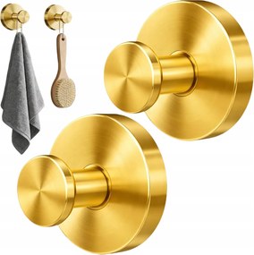 Fali törölközőtartó Szuper Erős Tapadókorongos Üveg Máz 2db