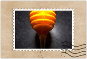 Poszterek 120x80 Természetes méz a méhektől