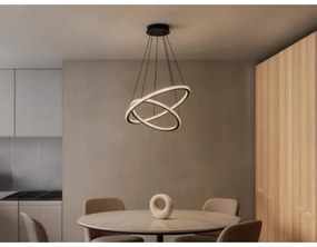 Fényerőszabályozható LED csillár kábeles felfüggesztéssel LED/150W/230V 3000-6500K + távirányító