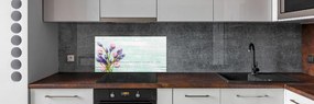 Konyhai falburkoló panel Lavender fa pksh-159336288