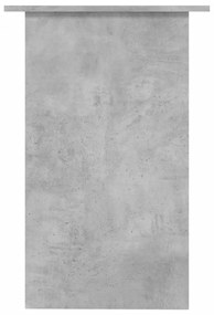 betonszürke szerelt fa íróasztal 90 x 50 x 74 cm