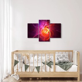 Modern absztrakt kép (90x60 cm)