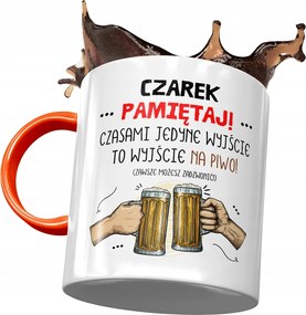 Narancssárga Bögre Caesar Boszorkánynak Ajándék Nyomtatott Fotóval