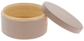 Bamboo Box barna fedeles tárolókosár bambuszból - Compactor
