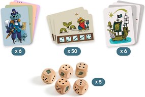 Társasjáték - Kalóz kockázat - Pirates 'n' Dice