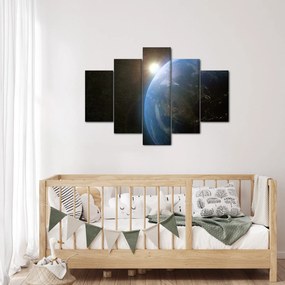 A táj képe az űrből (150x105 cm)
