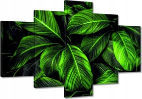 Vászonkép 120x80 Zöld levelek