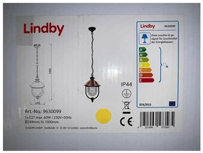 Lindby Lindby - Kültéri csillár láncon CLINT 1xE27/60W/230V IP44 LW0505