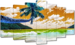 Vászonkép 140x80 Trópusok Tájkép Pálma