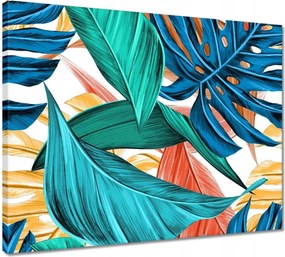 Vászonkép 50x40 Kompozíció levelekből