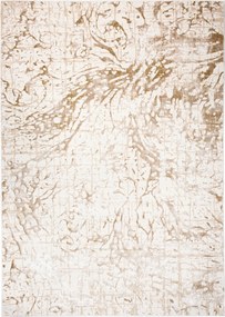 Hera Szőnyeg 160x230 Stílusos Modern Divatos Fényes Krém bézs w01