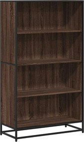vidaXL barna tölgy színű szerelt fa könyvszekrény 80,5 x 35 x 139 cm