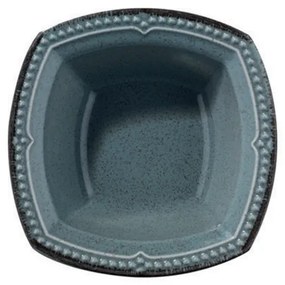 24 részes kék porcelán étkészlet