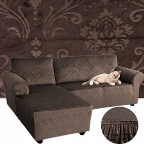 Sarok Huzat Kanapé Velúr Oeko-tex Prémium Dísz Bal 2+2