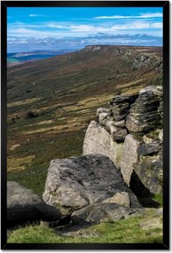 Poszterek keretben 40x60 Hegyi kilátás