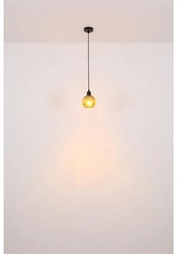 Globo 15638B - Csillár zsinóron ZUMBA 1xE27/25W/230V átm. 15 cm réz