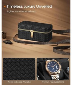 SONGMICS HOME utazó óratartó doboz, 3 órához