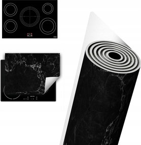 Vinil Indukciós Védelem Asztallap 80x52 Márvány fekete