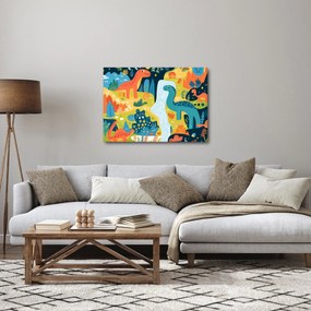 Kép - Vidám dinoszauruszok (70x50 cm)