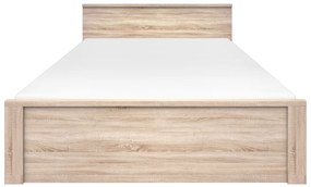 Franciaágy 160 cm Noella (szonoma tölgy) (matrac és ágyrács nélkül). Akció -17%. 1053144