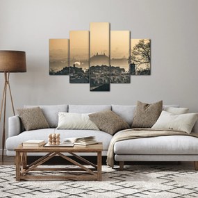 Kép - Város köd alatt (150x105 cm)