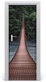 Ajtóposzter öntapadós lógó híd 75x205 cm