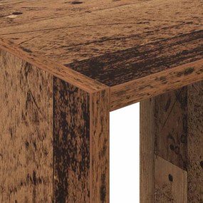 Ruhásszekrény polcokkal Régi fa 77 x 48 x 102 cm Faanyag