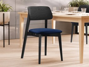 Étkezőszék KD 63 (fekete + kék) . 1103450
