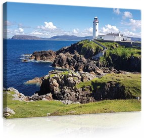 Vászonkép, Világítótorony, 100x75 cm méretben