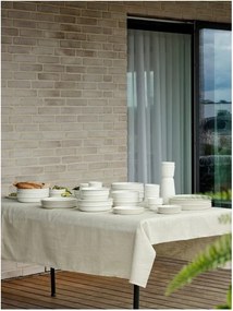 Krémszínű porcelán tányér ø 24 cm Eau – Zone