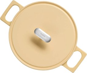 Indukciós tűzhelyhez alkalmas öntöttvas lábas fedővel 5,5 l Mattia 3.0 – FABINI