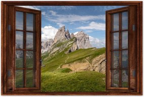 Poszterek 120x80 Egy nap a hegyekben Hegyek Kilátás