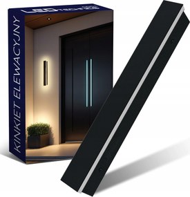 Homlokzati Kerti Fali Lámpa Kültéri Fali lámpa IP65 9W Led CCD 30cm