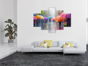 Kép - Esős nap (150x105 cm)