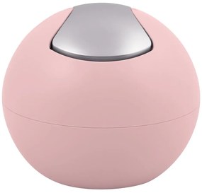 Rózsaszín műanyag szemetes 1 l Bowl Matt – Spirella