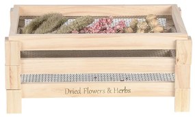 Háromszintes virág és gyógynövény szárító tálca