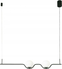 Faro Le Vita függeszték, Led 13W, fekete, 103 cm hosszú, 2700K