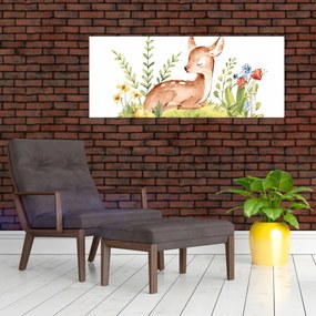 Kép - Kis őzike (120x50 cm)