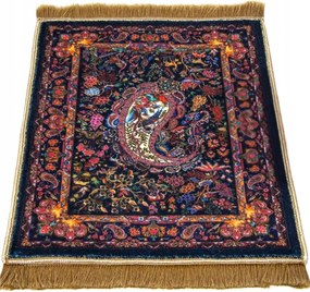 Alátét Szőnyeg Futószőnyeg Mini Puha Bambusz Keleti Rojtokkal