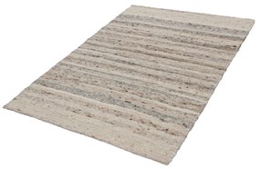 Vastag gyapjú szőnyeg Rustic 130x186 kézi és gépi szövésű gyapjú szőnyeg