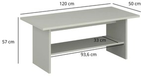 Dohányzóasztal Kodro (kasmír + evoke tölgy) . 1116940